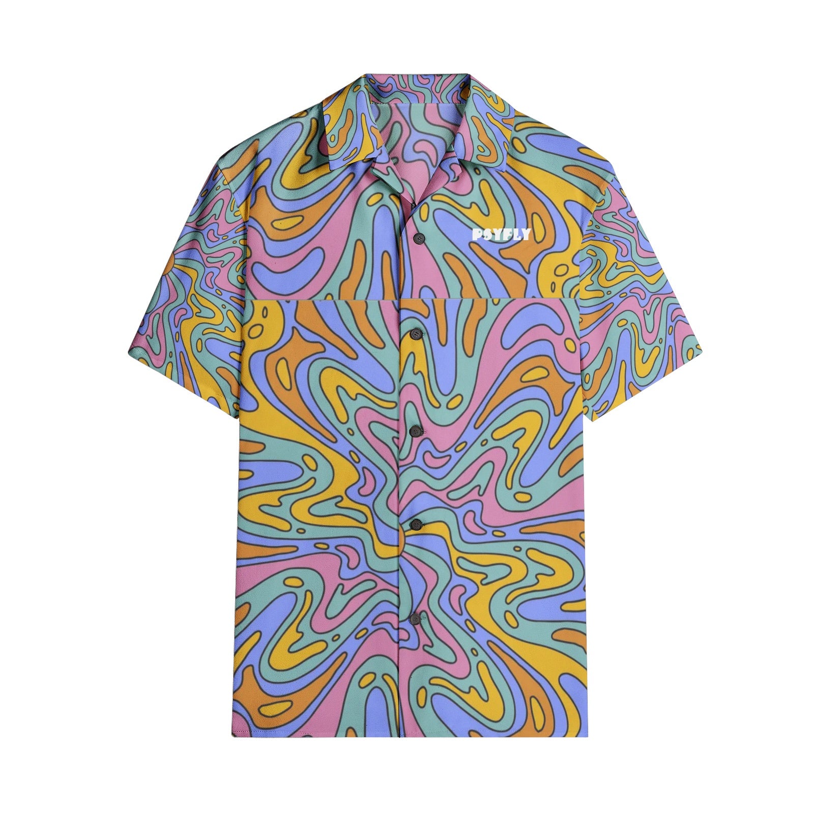 CAMISA ULTIMATE PSICODÉLICA ROW - CON LOGO PSYFLY