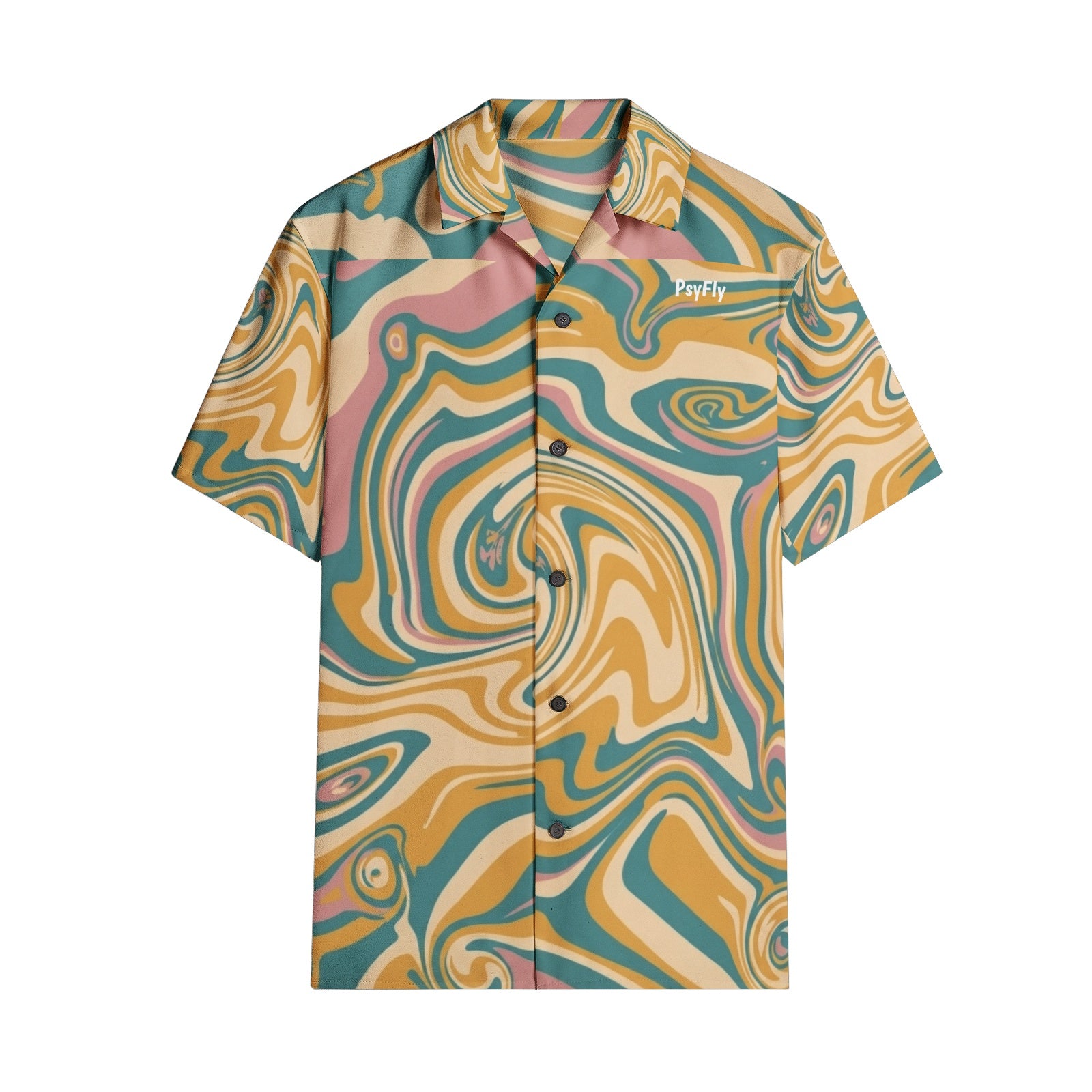 Camisa Groovy Swirl