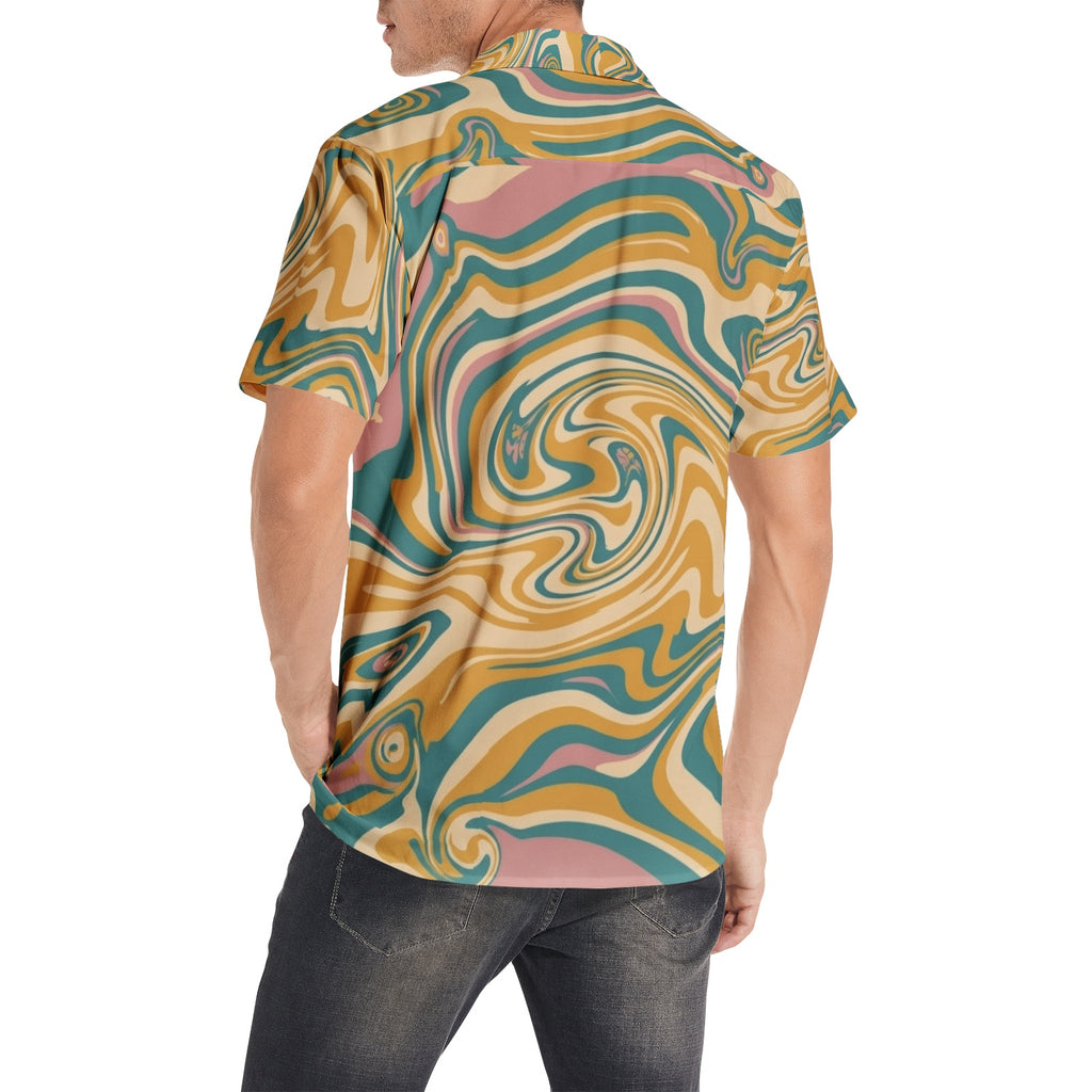 Camisa Groovy Swirl