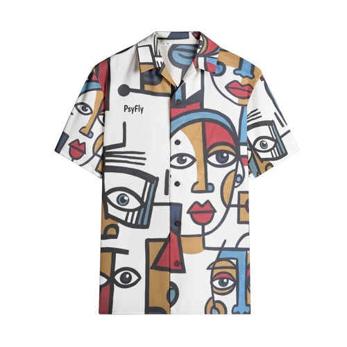 CAMISA PSICODÉLICA CARAS