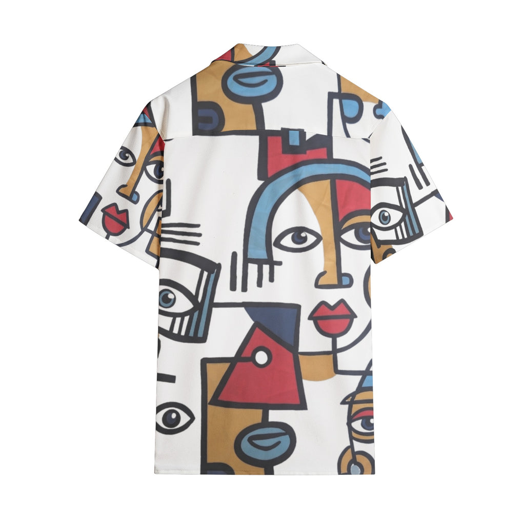 CAMISA PSICODÉLICA CARAS