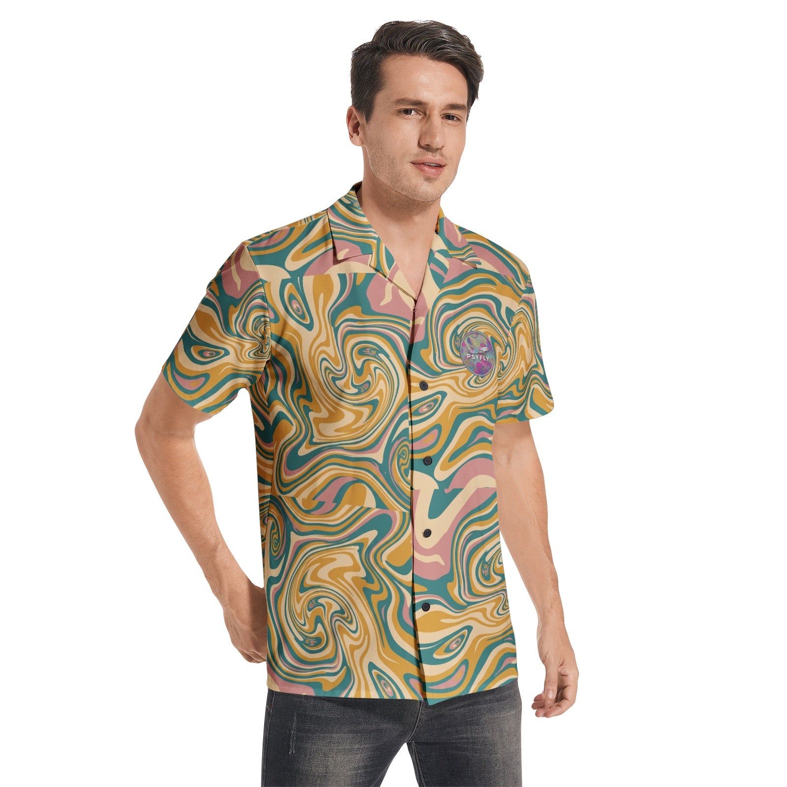 CAMISA JUNGLE - CON LOGO PSYFLY