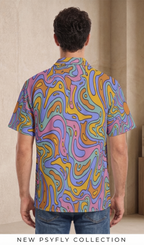 CAMISA ROW PSICODELICA PARA FESTIVAL DE VERANO