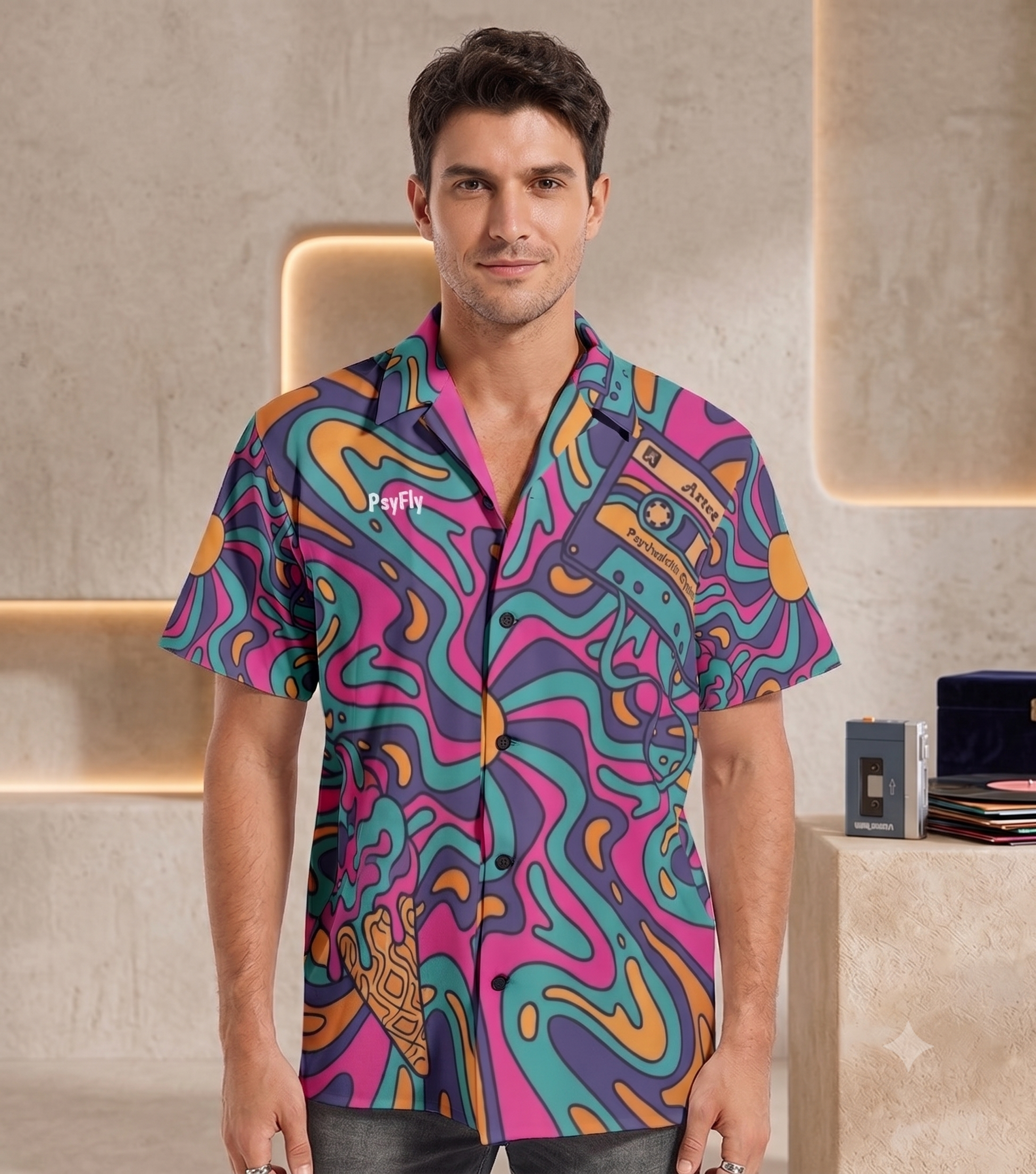 Camisa Piscodélica Underground
