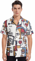 CAMISA PSICODÉLICA CARAS