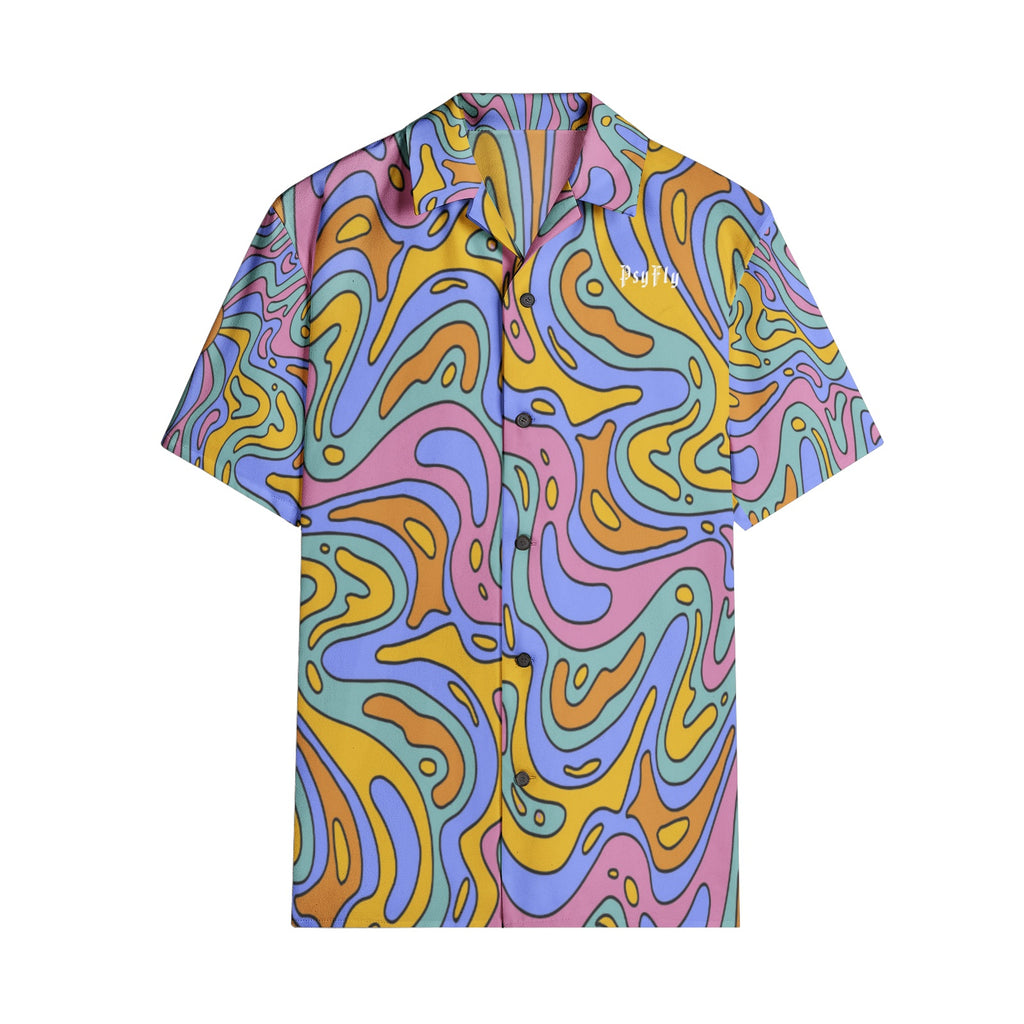CAMISA ROW PSICODELICA PARA FESTIVAL DE VERANO