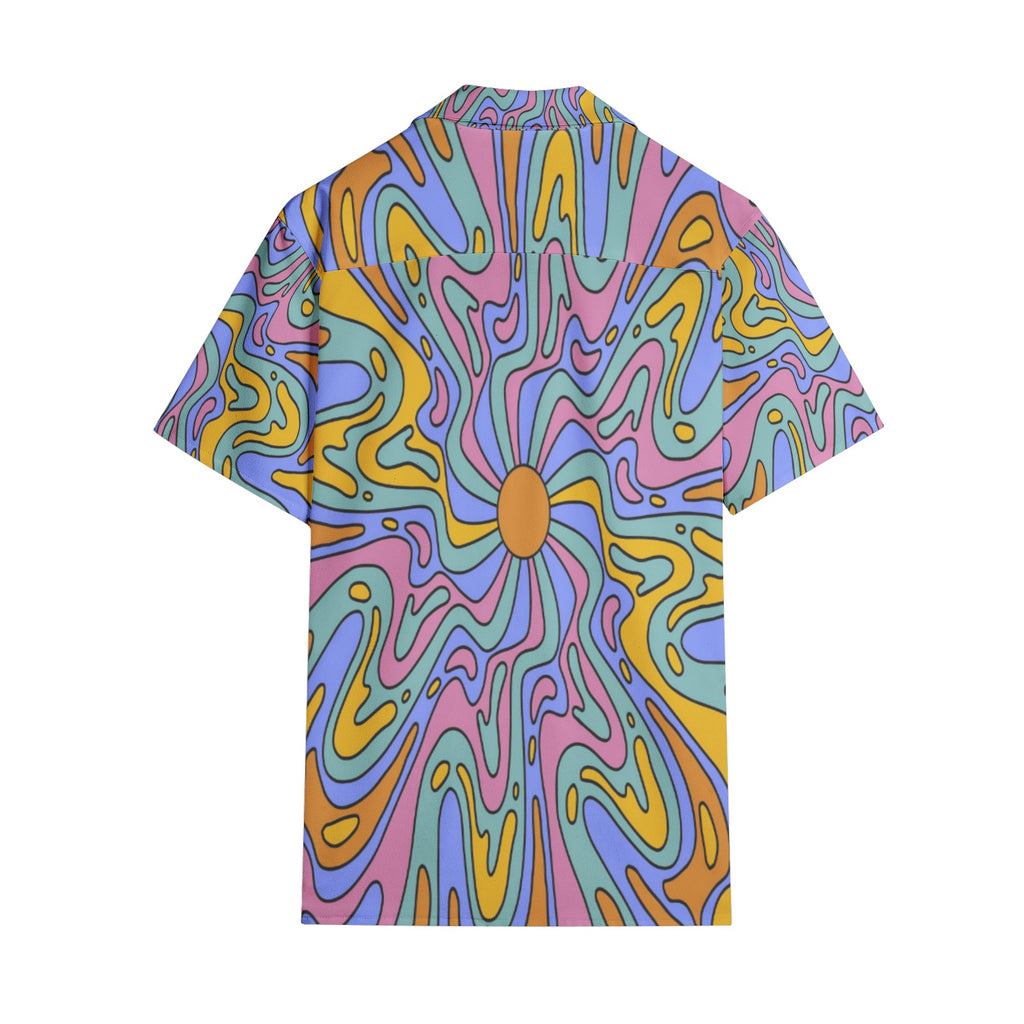 CAMISA ROW PSICODELICA PARA FESTIVAL DE VERANO
