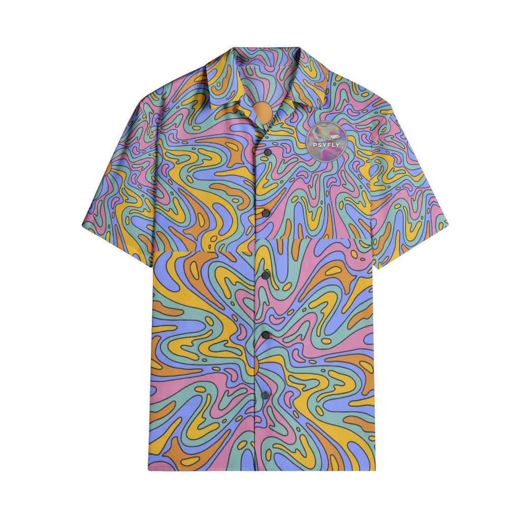 CAMISA PSICODÉLICA ROW - LOGO PSYFLY